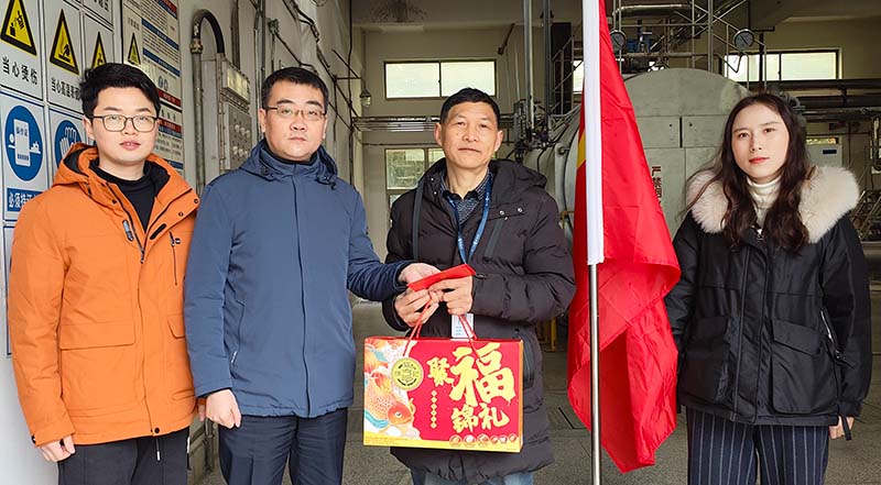 春節(jié)慰問(wèn)送溫暖，歲寒情深暖人心
